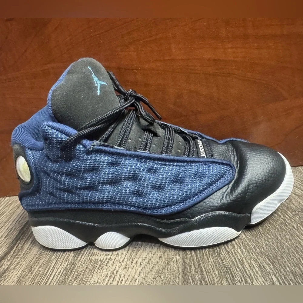 Nike Jordan Retro , Kids Shoes in Black and Blue